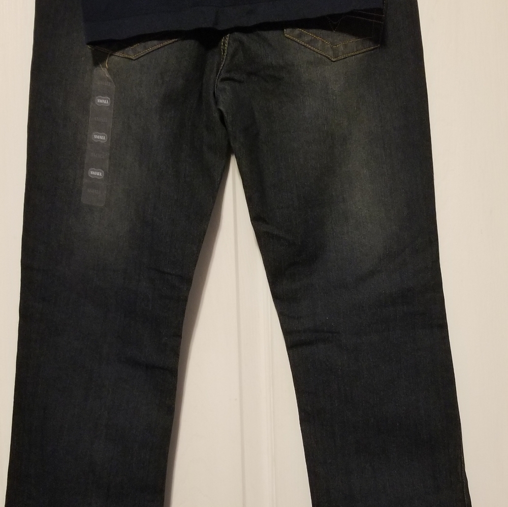 NWT Bella Vida Maternity Pants Size S Color Blue - Picture 7 of 14